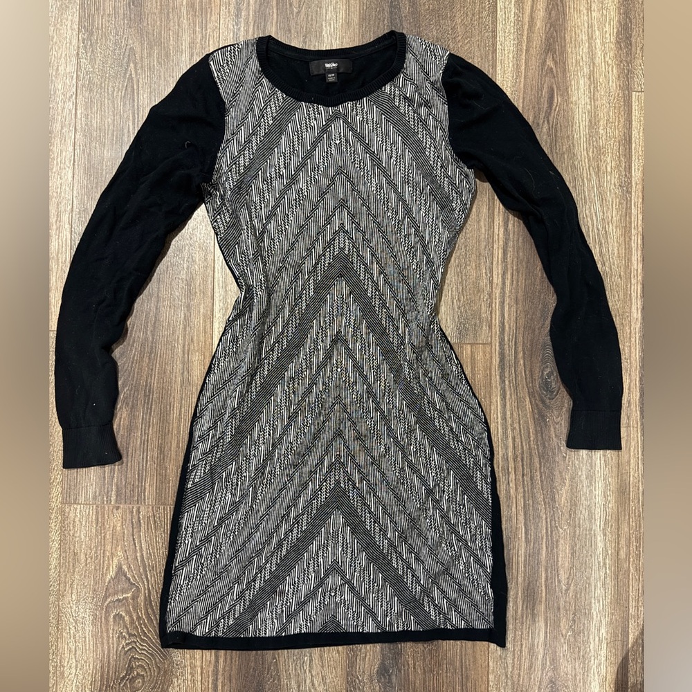 Mossimo Black and Gray dress